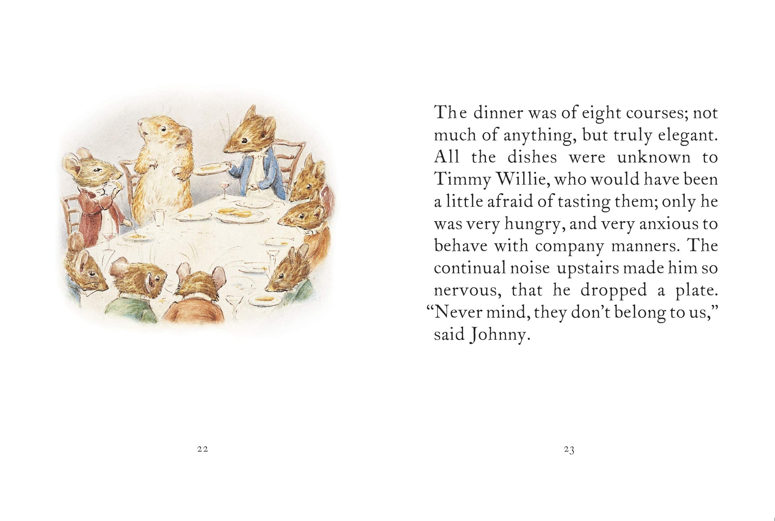 The Tale of Johnny Town-Mouse (Peter Rabbit Book) - Classic Children's Storybook for Bedtime Reading & Early Learning