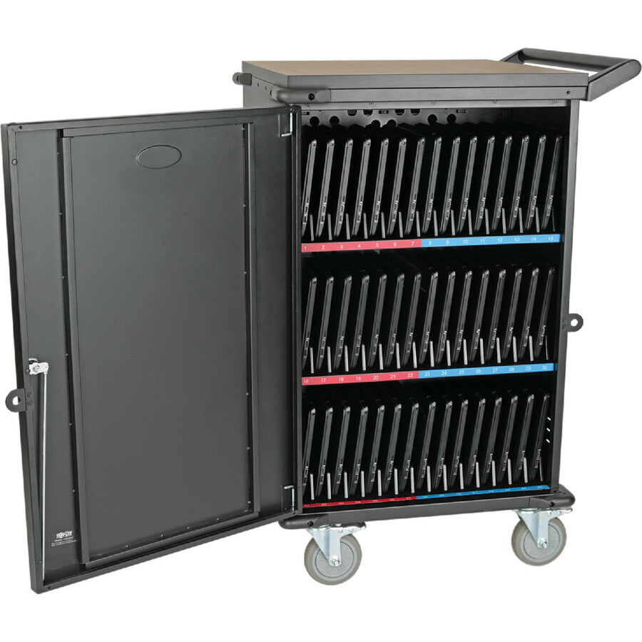 Tripp Lite 45-Device AC Charging Station Cart - Mobile Device Charging Solution for Schools, Offices & Classrooms