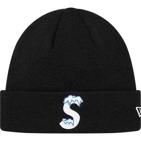 Supreme x New Era S Logo Beanie - Black Winter Skull Cap for Men & Women - Perfect for Cold Weather, Streetwear Fashion & Urban Lifestyle