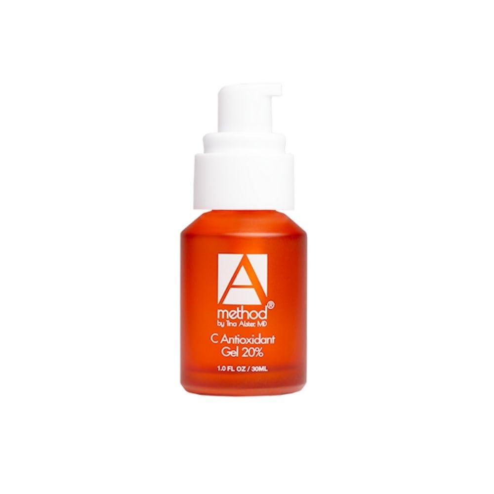 Dr. Tina Alster The C Antioxidant Gel 20% Vitamin C Serum - 1.0 Oz for Brightening & Anti-Aging Skincare | Day & Night Use for Glowing Complexion