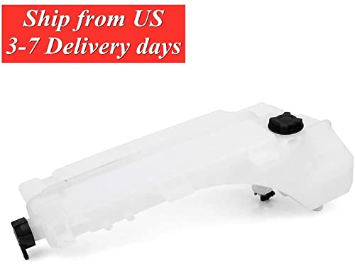 Volvo VNL & Mack CXU CHU CXN Coolant Tank Reservoir with Cap - Replacement Coolant Water Tank for 2008-2017 Mack Trucks - Heavy Duty Cooling System Part for Long Haul & Fleet Maintenance