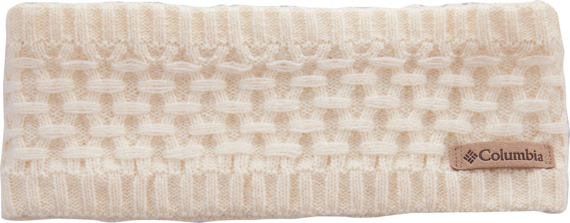 Columbia Women's Going Out Headband - Soft & Stretchy Hair Band for Running, Yoga, Workouts (Chalk, One Size) - Perfect for Sports & Daily Wear