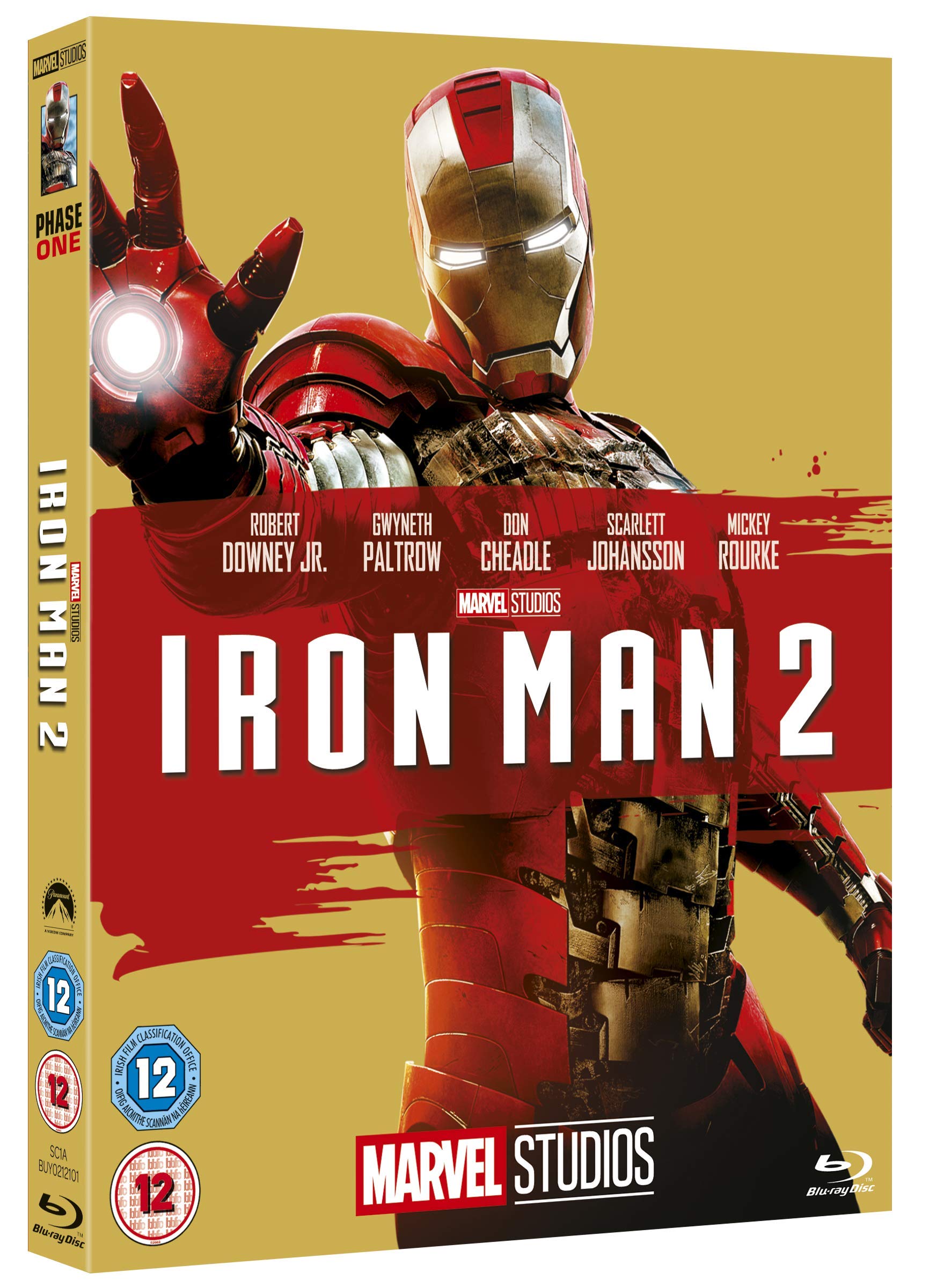 Iron Man 2 Action Figure - Collectible Marvel Superhero Toy for Kids & Adults | Perfect for Display, Gifts & Comic Book Collections