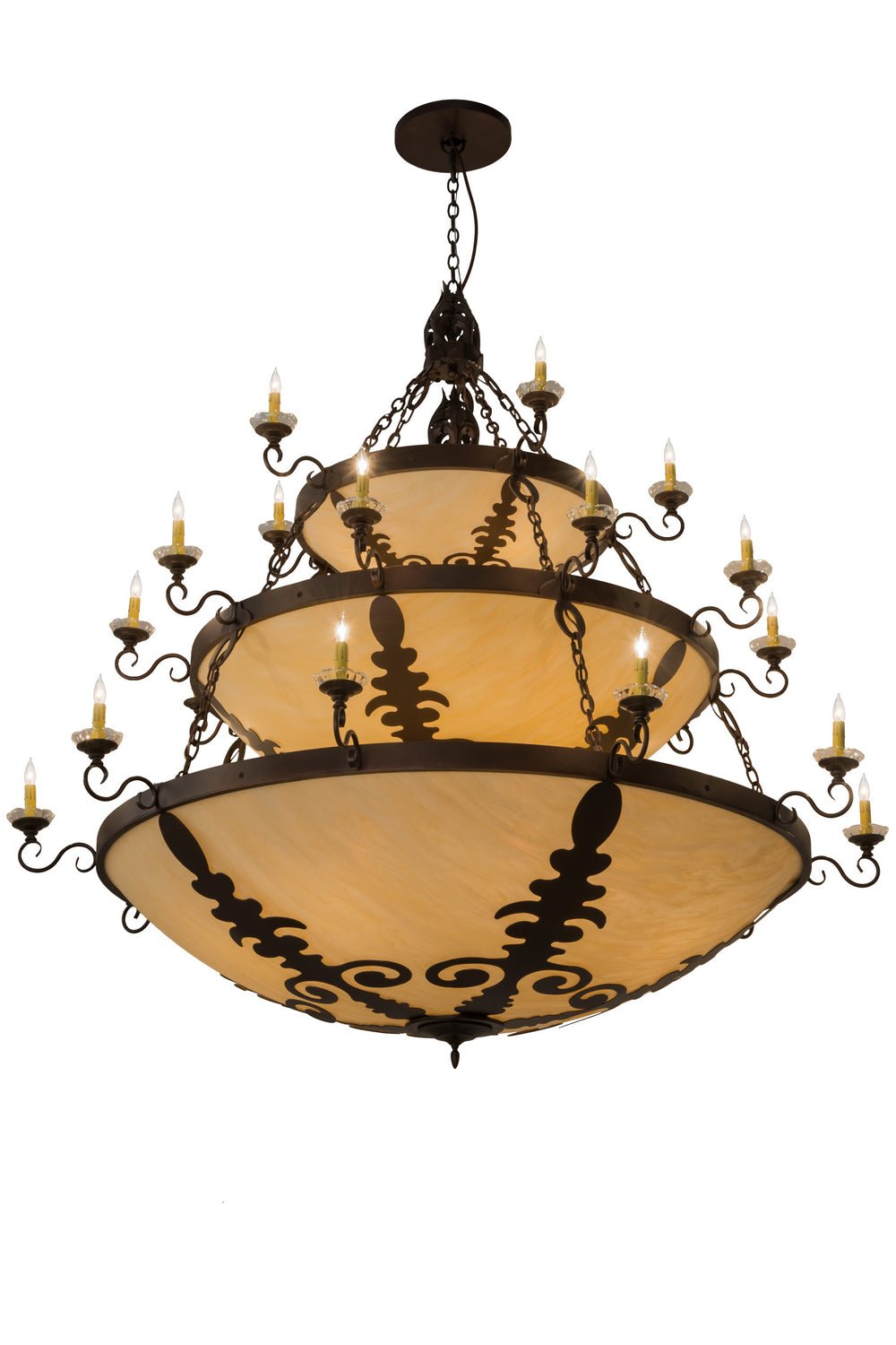 41-Light Crystal Chandelier for Dining Room - Modern Elegant Ceiling Light Fixture with LED Bulbs for Home Decor, Wedding, Restaurant & Hotel Lighting