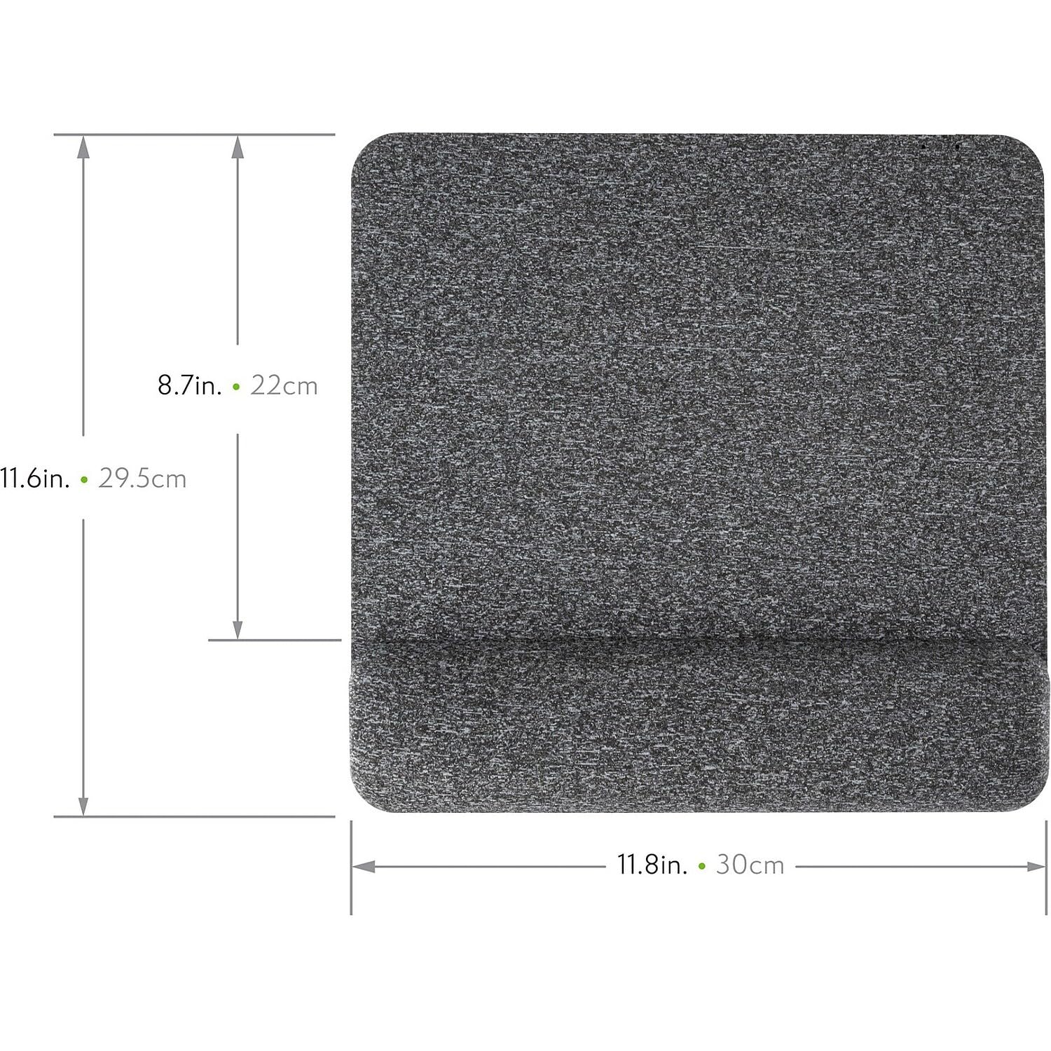 Soft Ergonomic Mouse Pad with Wrist Support - Comfortable Non-Slip Gaming & Office Desk Mat for Computer Laptop Users (Perfect for Long Work Hours & Gaming Sessions)