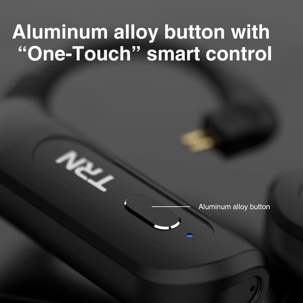 TRN BT30 / BT30PRO TWS Bluetooth Earphone Module - Wireless Earbuds for Gym, Running & Travel | Hi-Fi Sound, Secure Fit & Long Battery Life