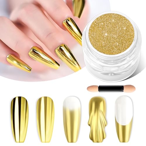 F- 1 Jars Gold Chrome Powder