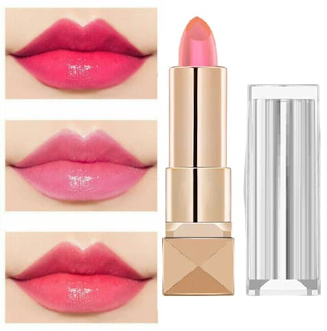 Jelly Color Changing Lipstick - Hydrating & Moisturizing Lip Balm for Soft, Plump Lips | Perfect for Daily Wear, Parties & Special Occasions
