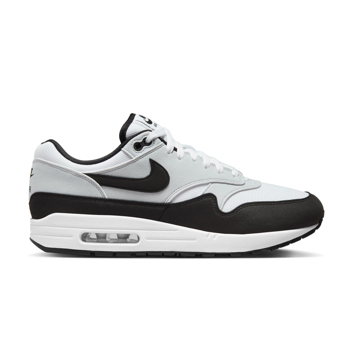 Nike Air Max 1 'White Black' Running Shoes - Men's Comfortable Sneakers for Casual Wear, Gym & Daily Activities