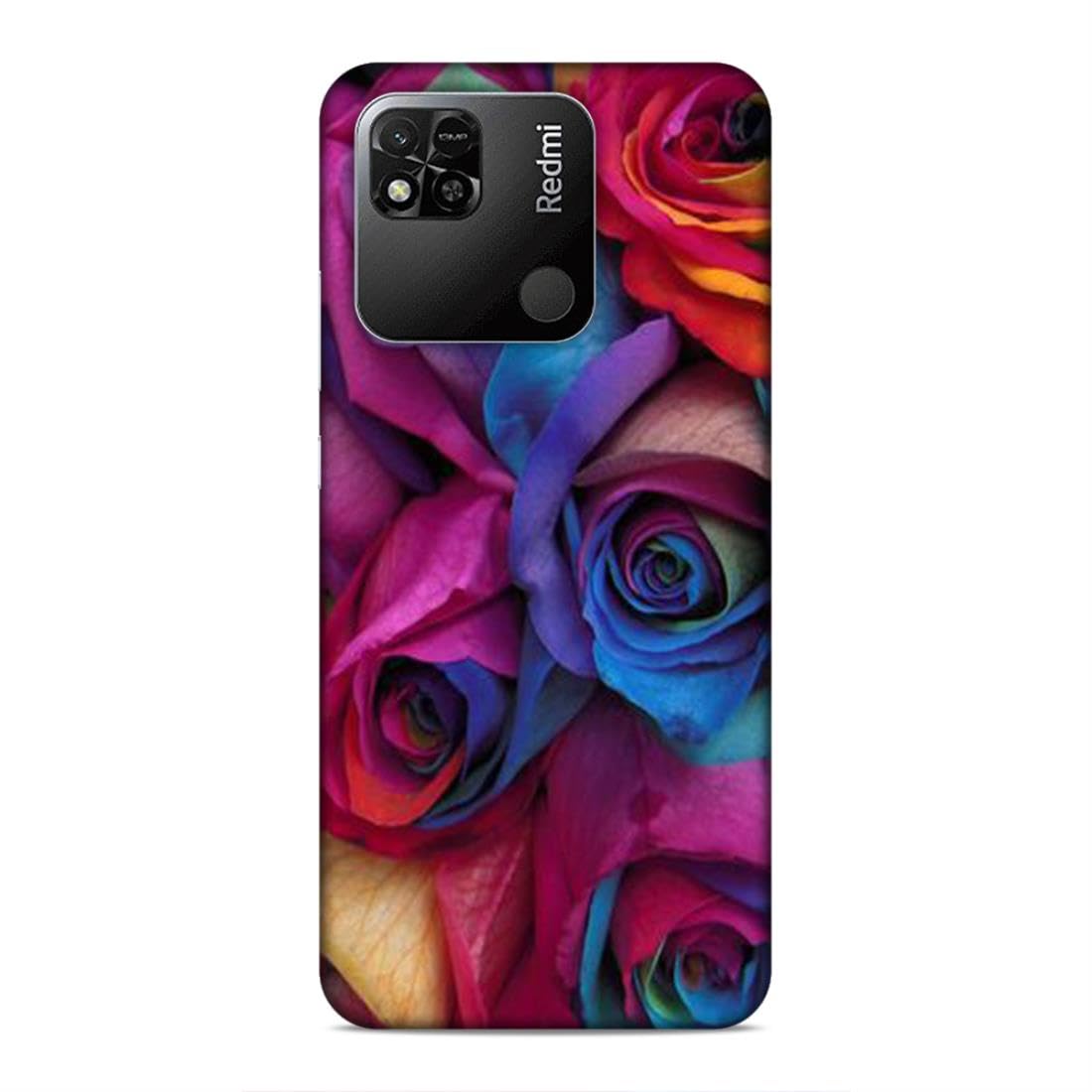 LETAPS® Printed Hard Phone Case for Xiaomi Redmi 10A - Blush Makeup Design | Girly Protective Cover with Eye Shadow Pattern | Perfect for Women, Teens & Makeup Lovers (Model A-5823)