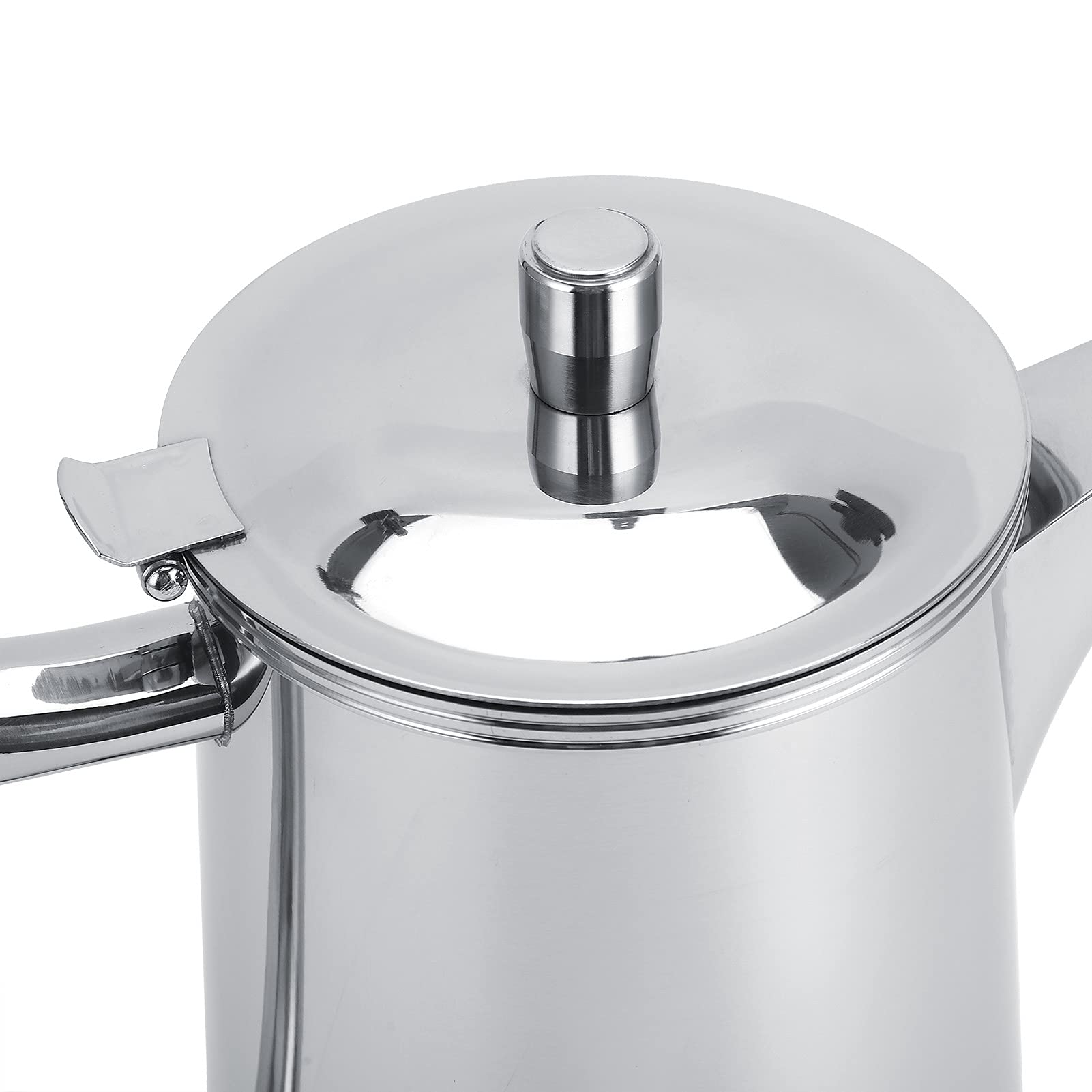 Premium Stainless Steel Tea Infuser Pot - Durable Loose Leaf Tea Brewer with Handle for Home, Office & Travel - Perfect for Green Tea, Herbal Tea & Iced Tea Brewing