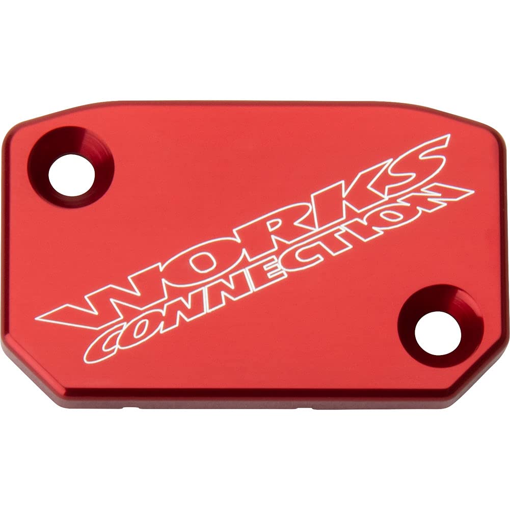 High-Performance Front Brake Cover (Red) - Universal Fit for Motorcycles & Bikes - Durable & Stylish Protection - Model 21-065 - Perfect for Off-Roading & Urban Commuting