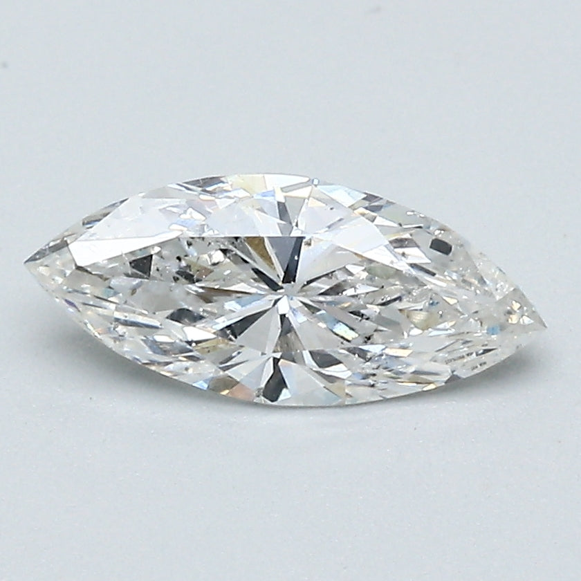 0.83 Carat D Color SI2 Clarity Marquis Cut Diamond Engagement Ring - Perfect for Proposals, Anniversaries & Special Occasions