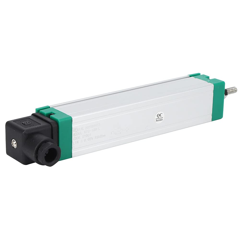 KTC-100 Stainless Steel Electronic Ruler Pull Rod Displacement Sensor for Injection Molding Machines - High Precision Measurement in Industrial Automation & CNC Applications