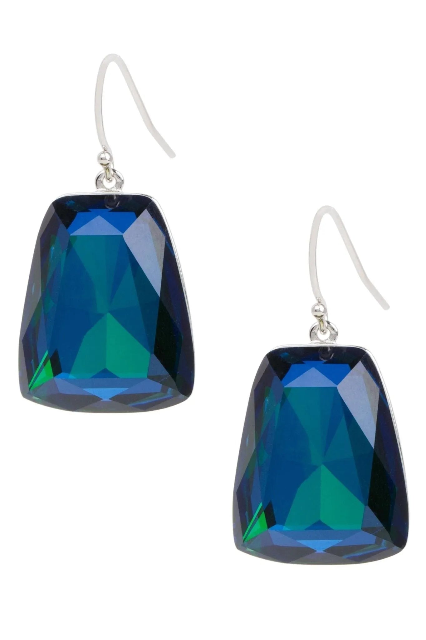 Prism Cushion Stud Earrings for Women - Hypoallergenic Cubic Zirconia Earrings for Everyday Wear & Special Occasions