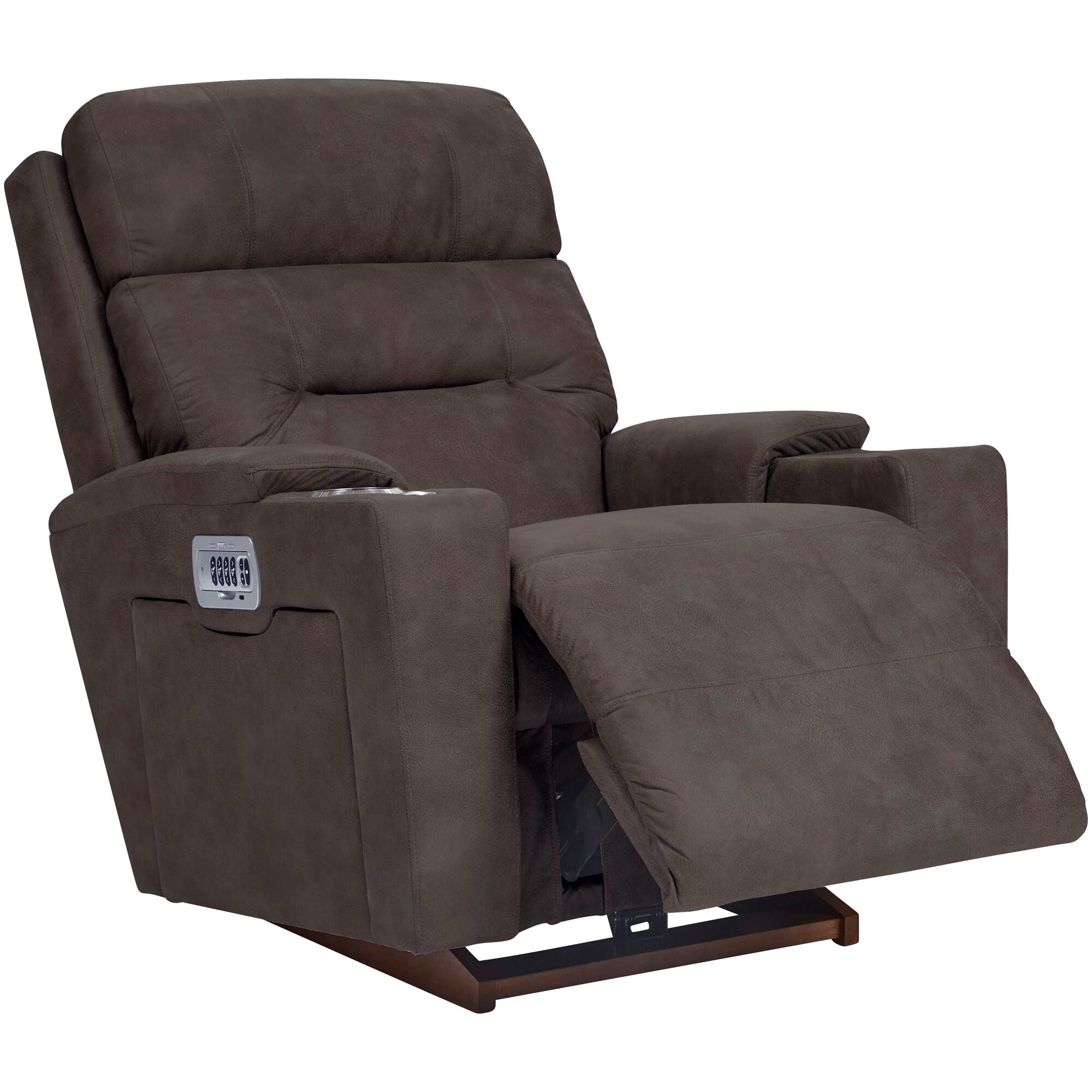 Neo Tri Power Rocker Recliner Chair - Electric Lift Massage Recliner with Heat & USB Charger for Living Room, Home Theater & Elderly Comfort