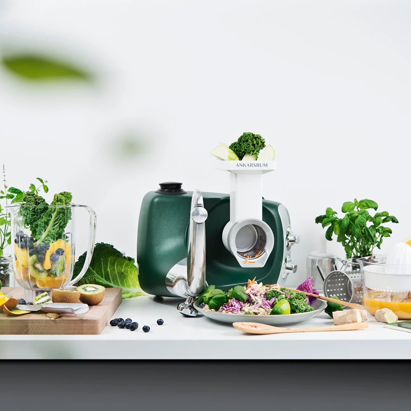 Ankarsrum Go Green Stand Mixer - Eco-Friendly Kitchen Appliance for Baking, Cooking & Mixing - Perfect for Home Bakers & Sustainable Living