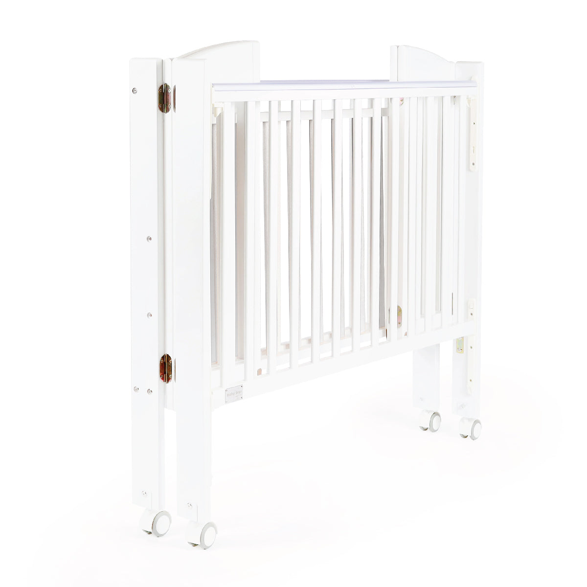 Baby Star Huggy Foldable Wooden Baby Crib with 3