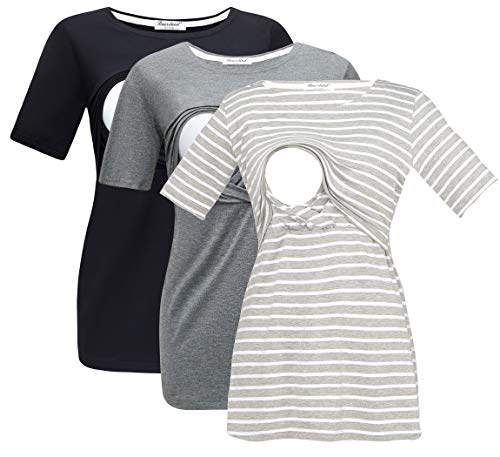Black+grey+white Stripe(3pcs)