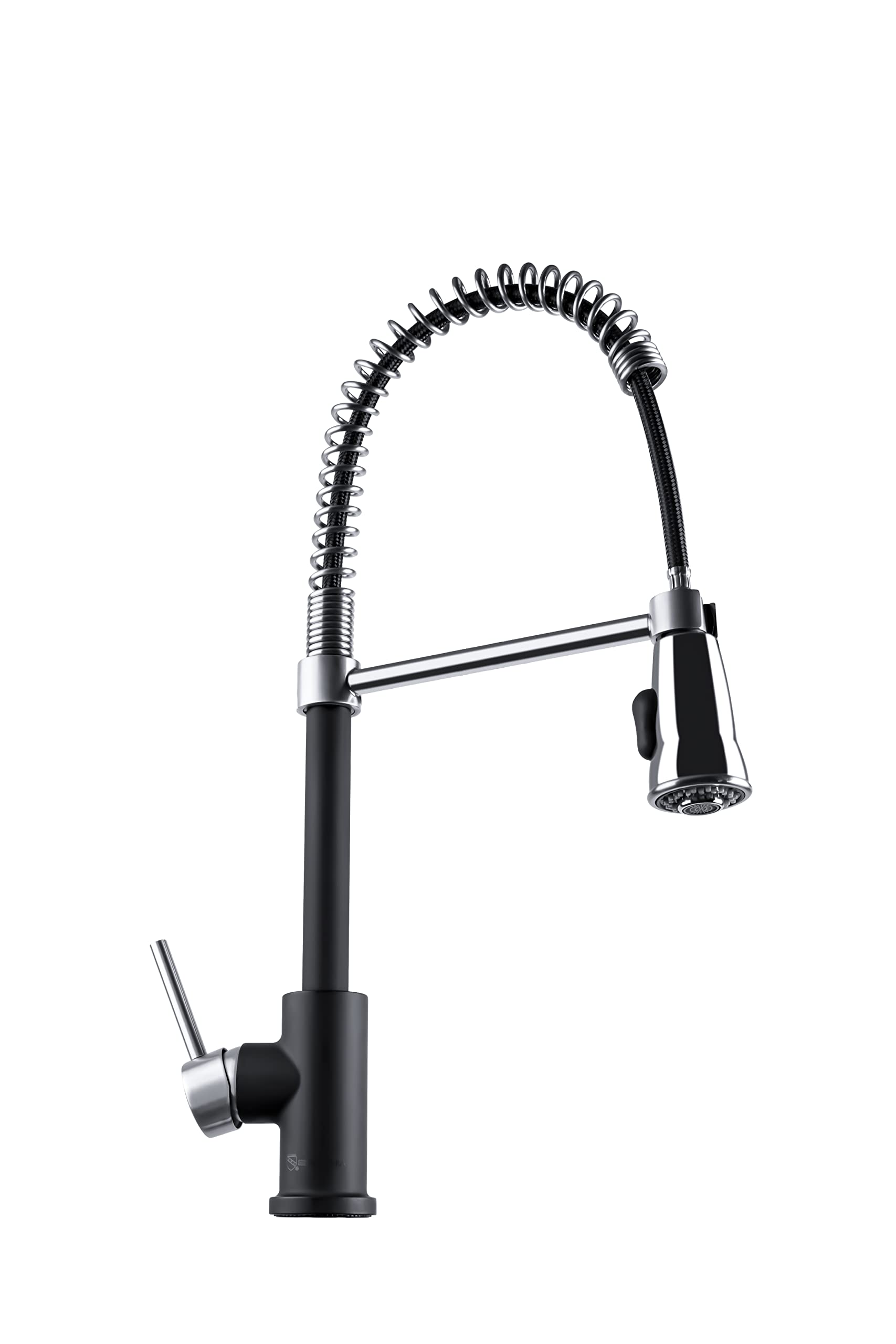 Dura Faucet DF-NMK504-MBSN - High-Arc Pull-Down Kitchen Faucet for RV & Home Sinks
