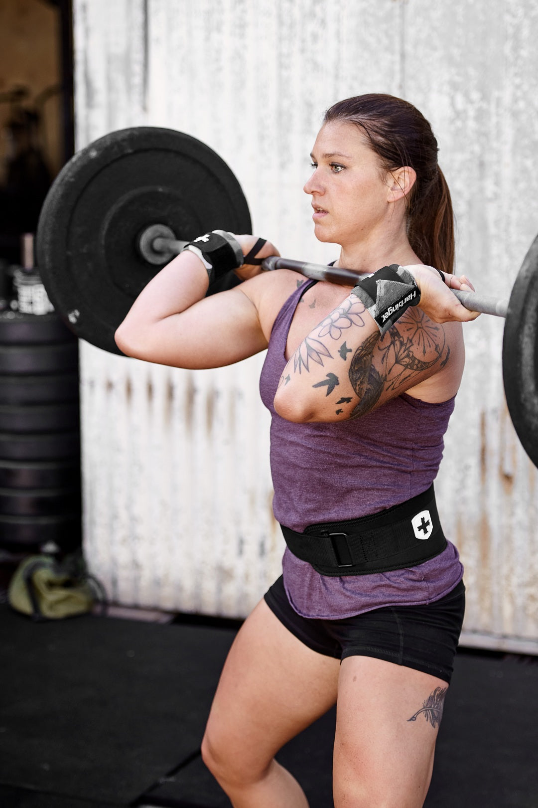 Harbinger Red Line Thumb Loop Wrist Wraps 18