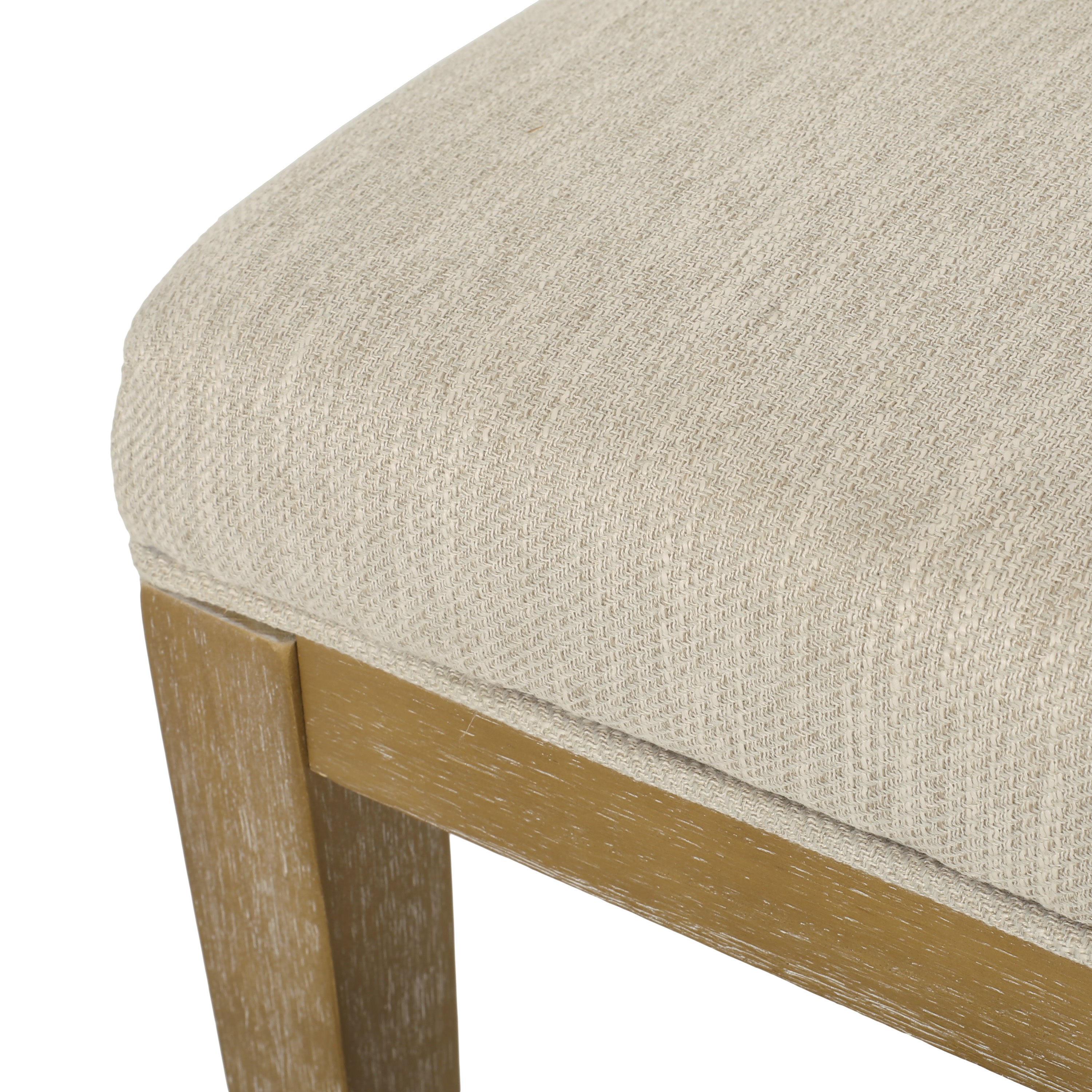 Modern Dining Chairs Set of 2 - MP2 Model - Sturdy Wooden Kitchen Chairs with Padded Seats - Perfect for Dining Room, Kitchen, Breakfast Nook & Small Spaces