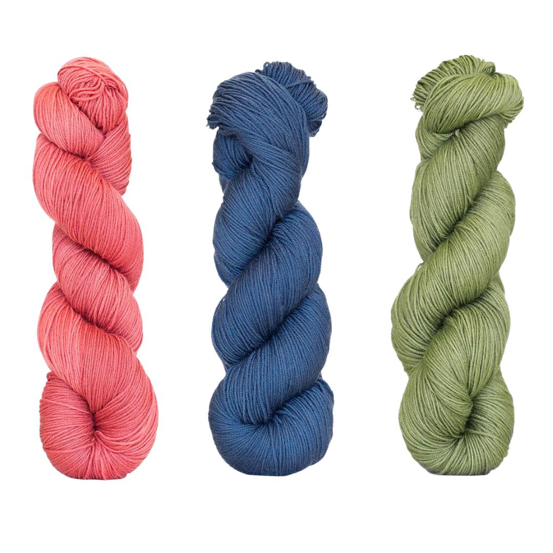 Premium 100% Extra Fine Merino Wool Yarn for Knitting & Crocheting - Soft DK Weight Yarn for Sweaters, Scarves, and Winter Accessories
