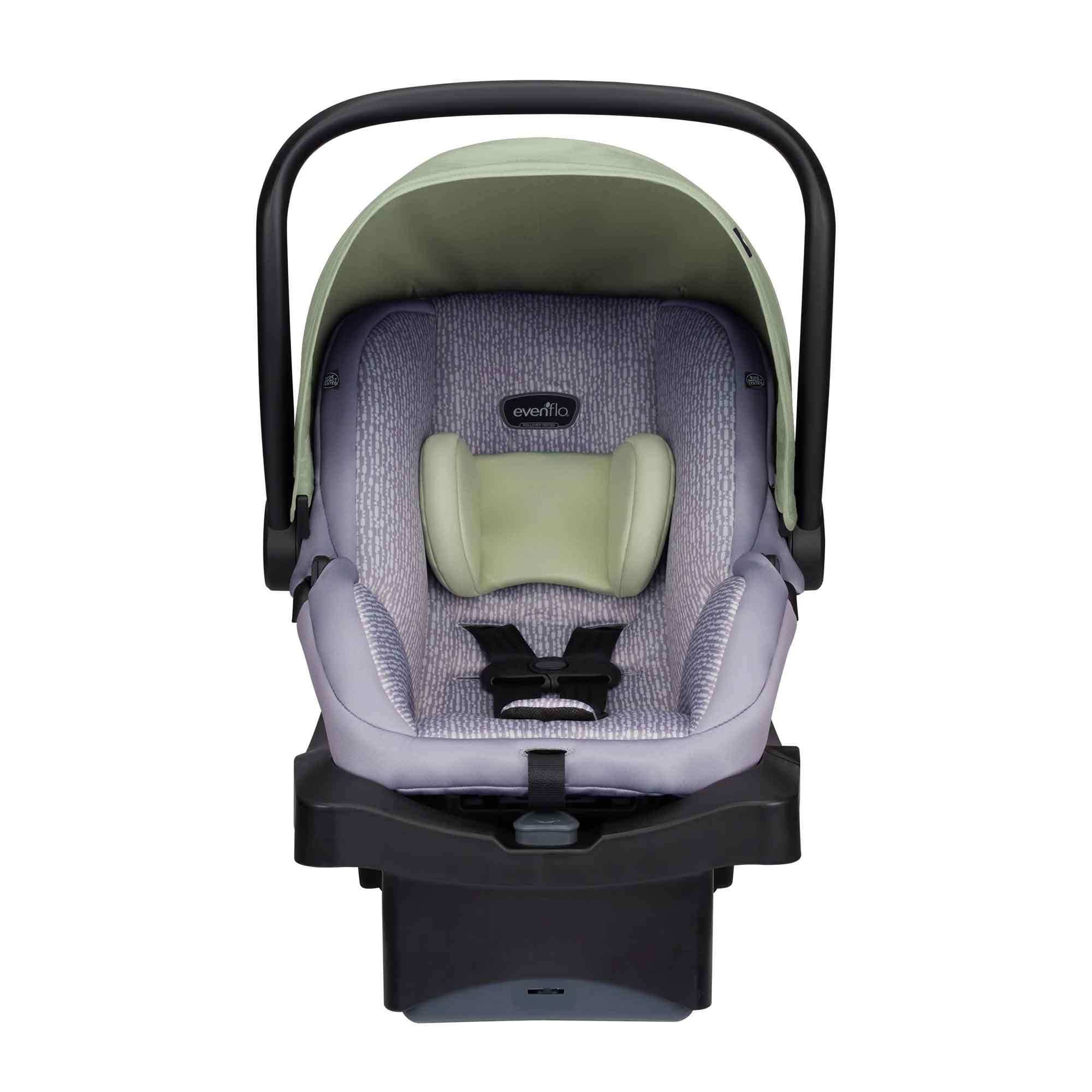 Evenflo LiteMax 35 Infant Car Seat - Lightweight & Safe Baby Carrier for Newborns to 35 lbs - Perfect for Travel, Shopping & Daily Use