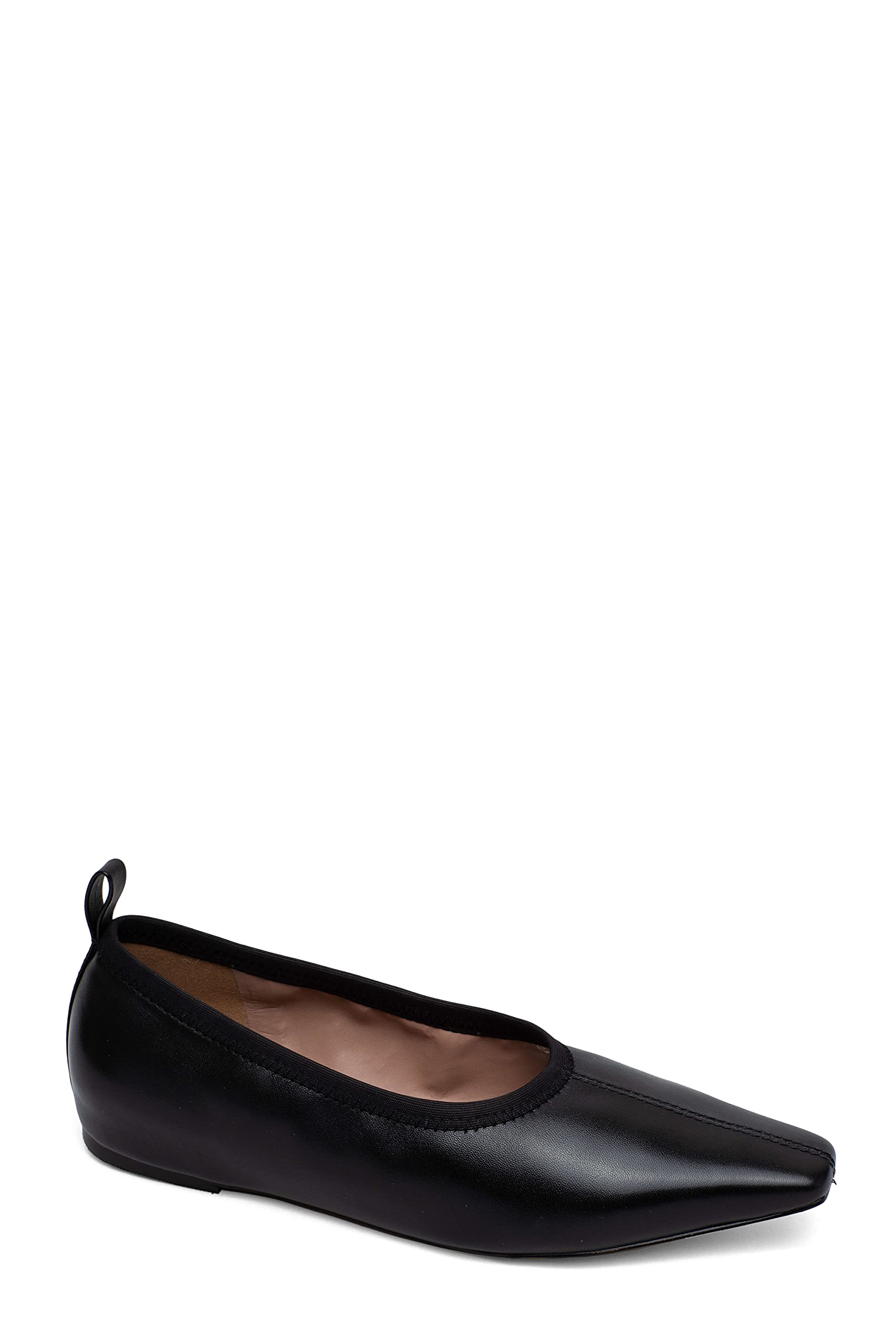Linea Paolo Meghan Women's Square Toe Hidden Wedge Ballet Flats - Slip-On Comfort Shoes for Work, Office & Casual Wear