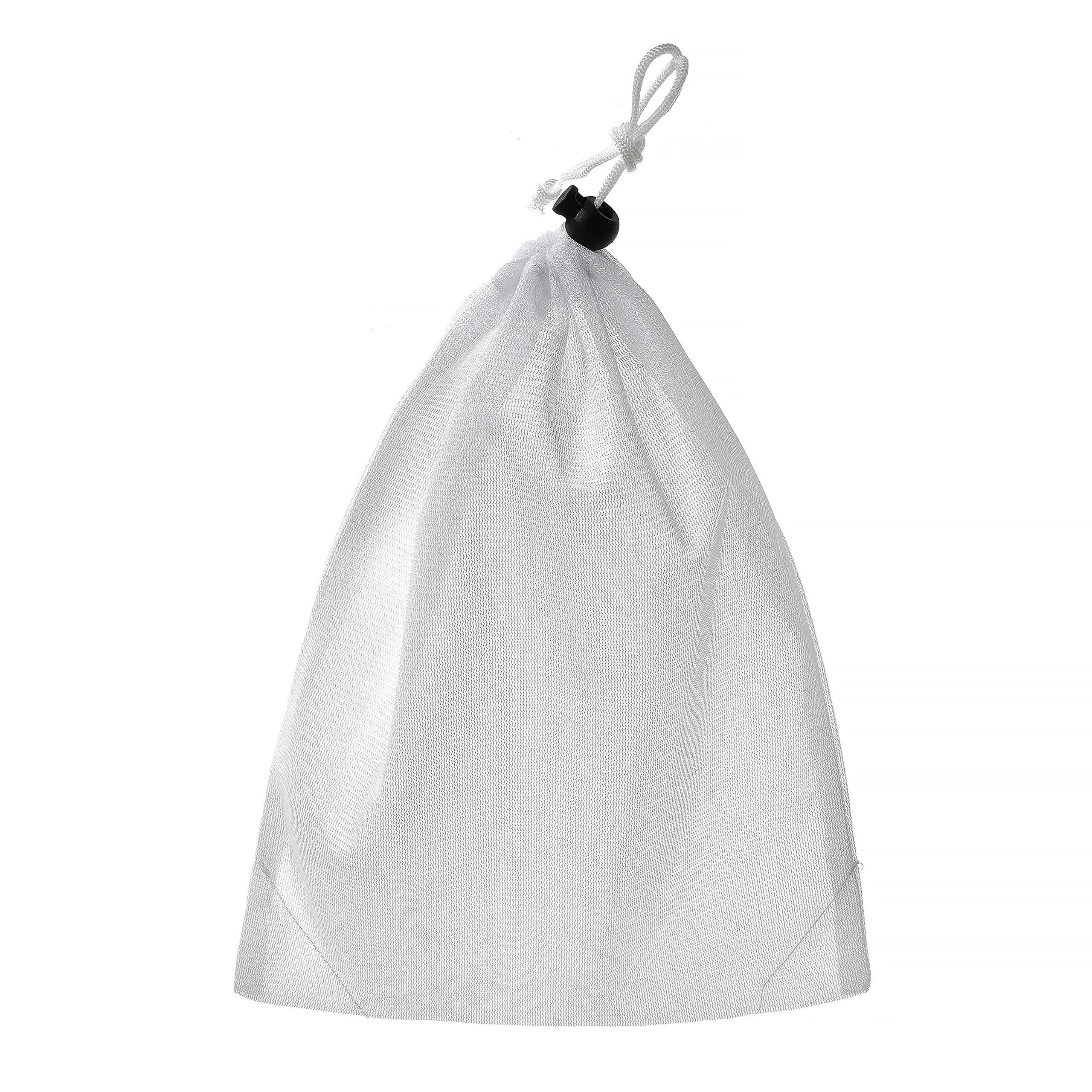 Pool Cleaner Vacuum Replacement Bag - Durable Nylon Fine Mesh Net with Pull & Lock for Leaf Catcher, Bagger, Vacuum, Gulper - 11.8