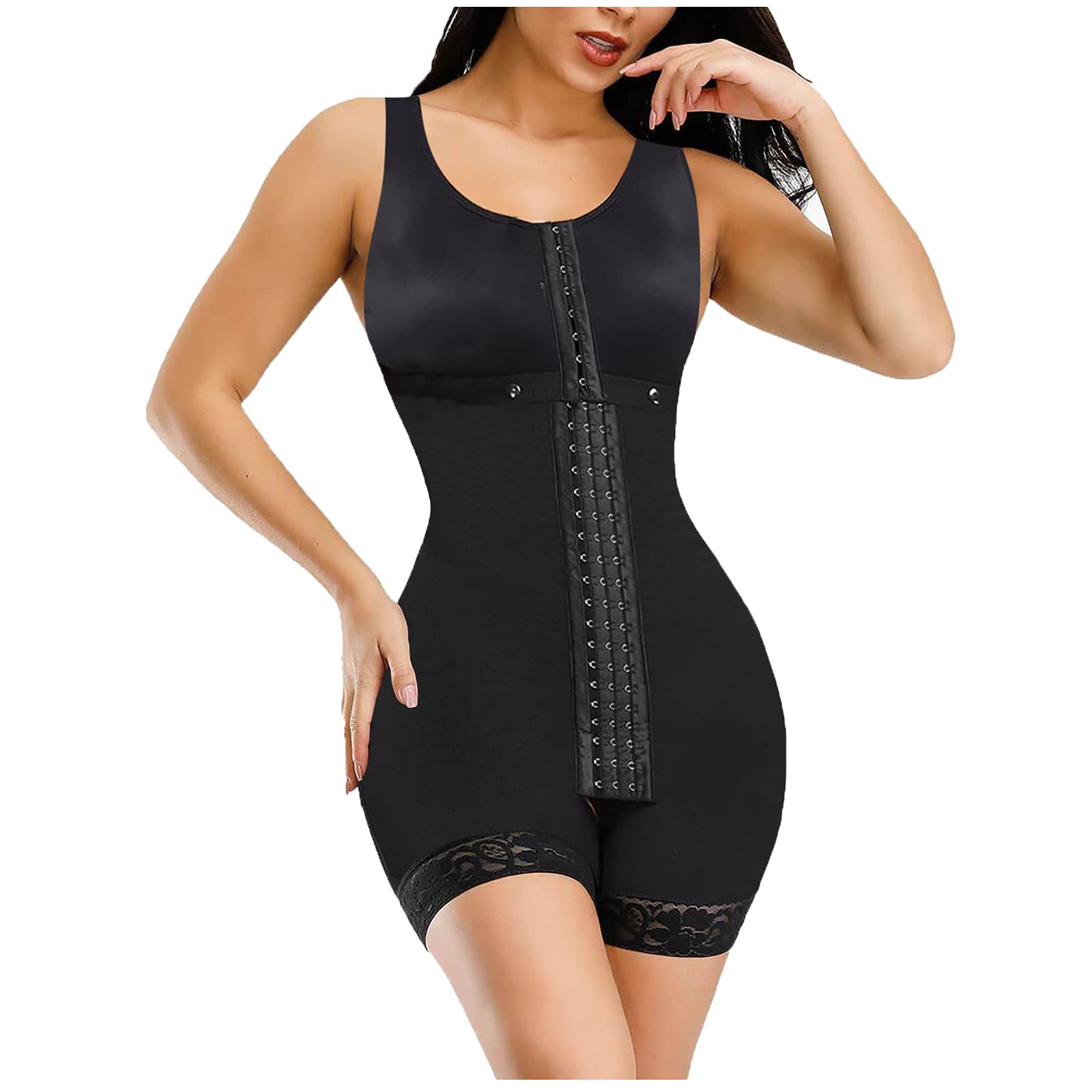 Women's Full Body Shaper with Lace Stitching - Tummy Control, Breast Support & Butt Lifting Waist Trainer - Perfect for Shapewear, Special Occasions & Everyday Confidence Boost