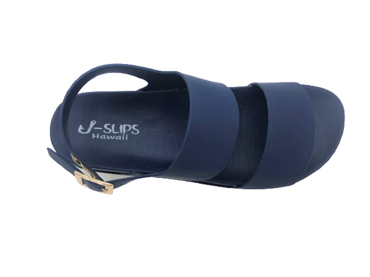J-Slips Women's Elegant Adjustable Buckle Sandals - Comfortable Summer Casual Shoes for Beach, Vacation & Daily Wear | Sandalias