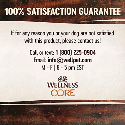 Wellness CORE Natural Grain Free Small Breed Mini Meals Pate Variety Pack - 12 Pack of 3oz Cans for Puppies & Small Dogs | High Protein, Digestive Health | Perfect for Travel, Training & Daily Feeding
