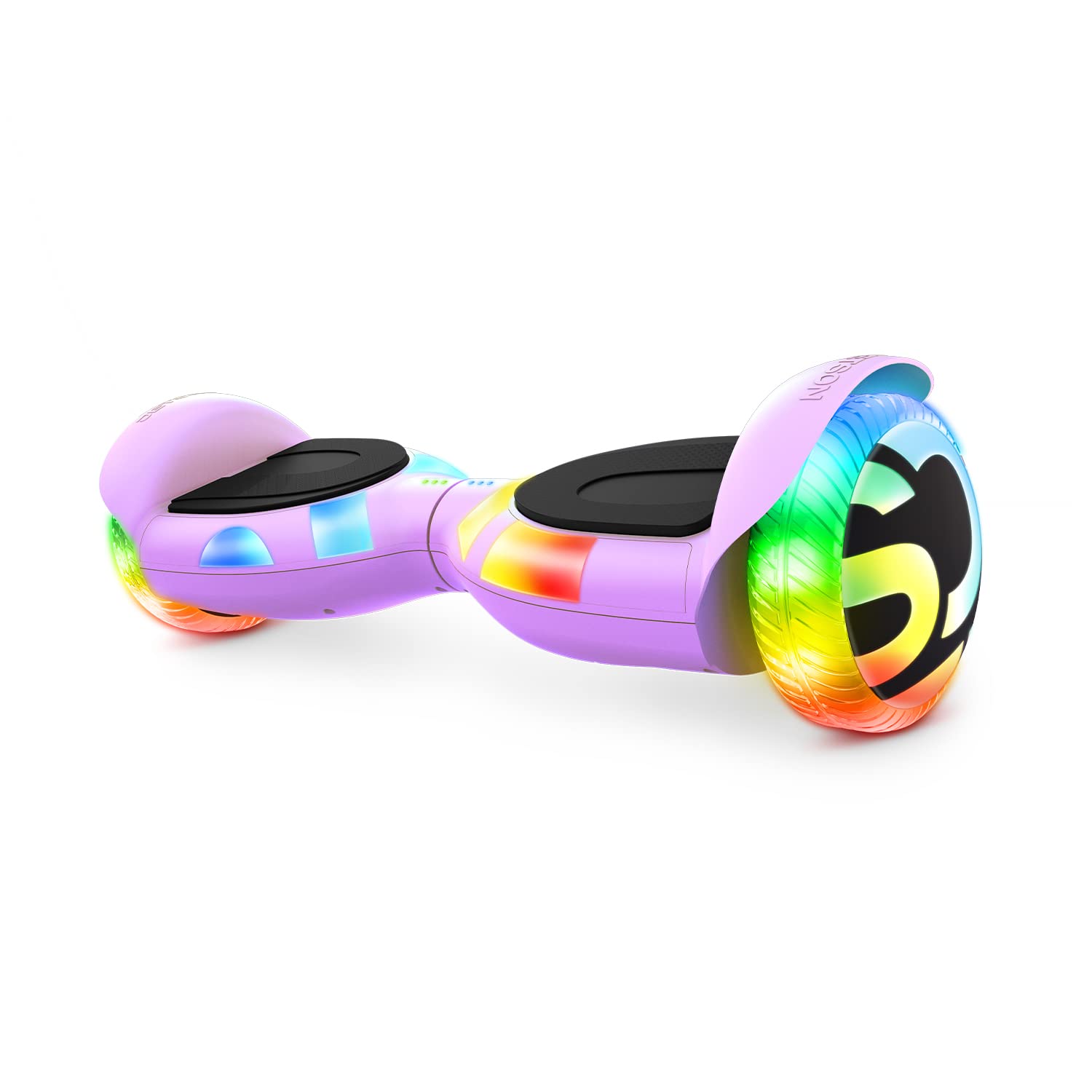 Jetson All-Terrain Self-Balancing Hoverboard with LED Lights & Light-Up Wheels - Electric Scooter for Teens & Adults - Perfect for Outdoor Adventures, Commuting & Fun Rides (Ages 12+)
