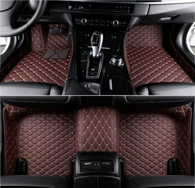 Premium Custom Car Floor Mats for Sedan, SUV, Truck & Van - Personalized Luxury Auto Accessories for Men & Women - Waterproof & Durable Vehicle Floor Protection - Perfect for Daily Commute, Road Trips & Family Outings (10 Color Options)