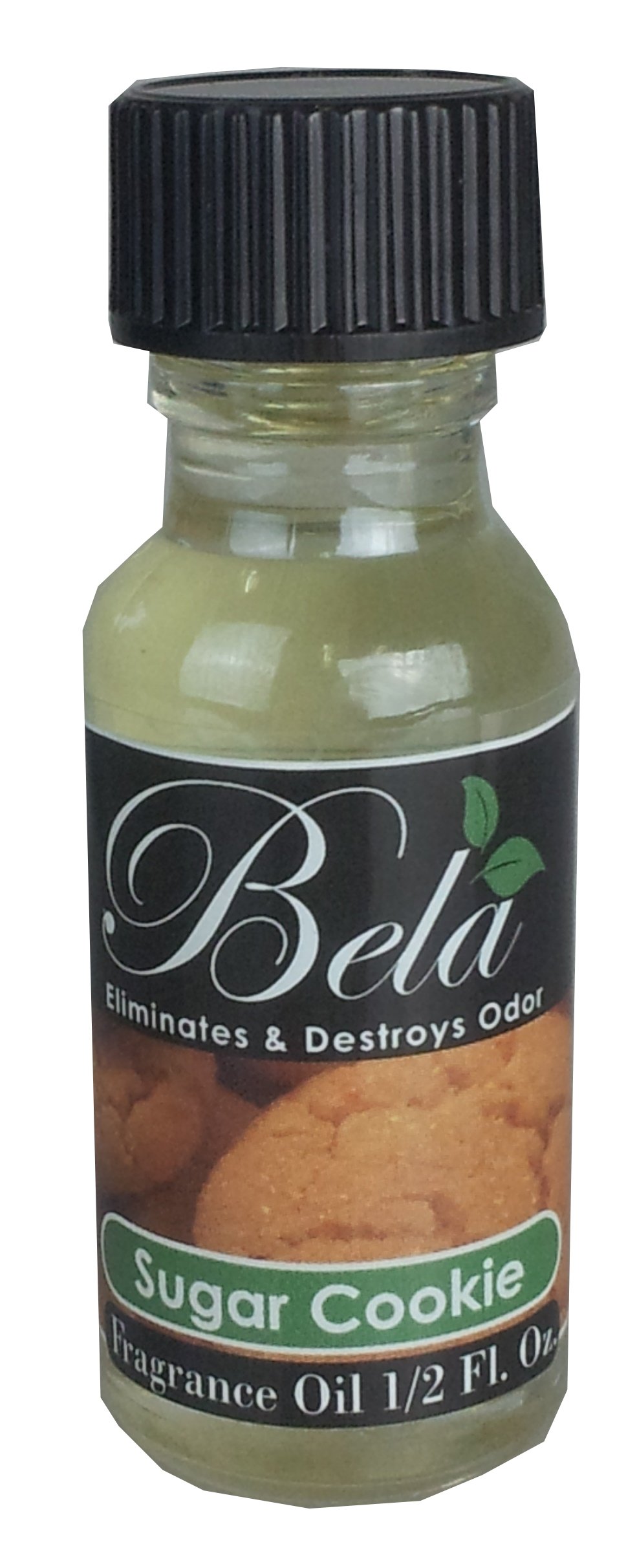 Bela OIL-10 Sugar Cookie Fragrance Oil - 10ml Premium Scented Oil for Diffusers, Candles & Soap Making - Sweet Vanilla Cookie Aroma for Home, Office & Spa Relaxation