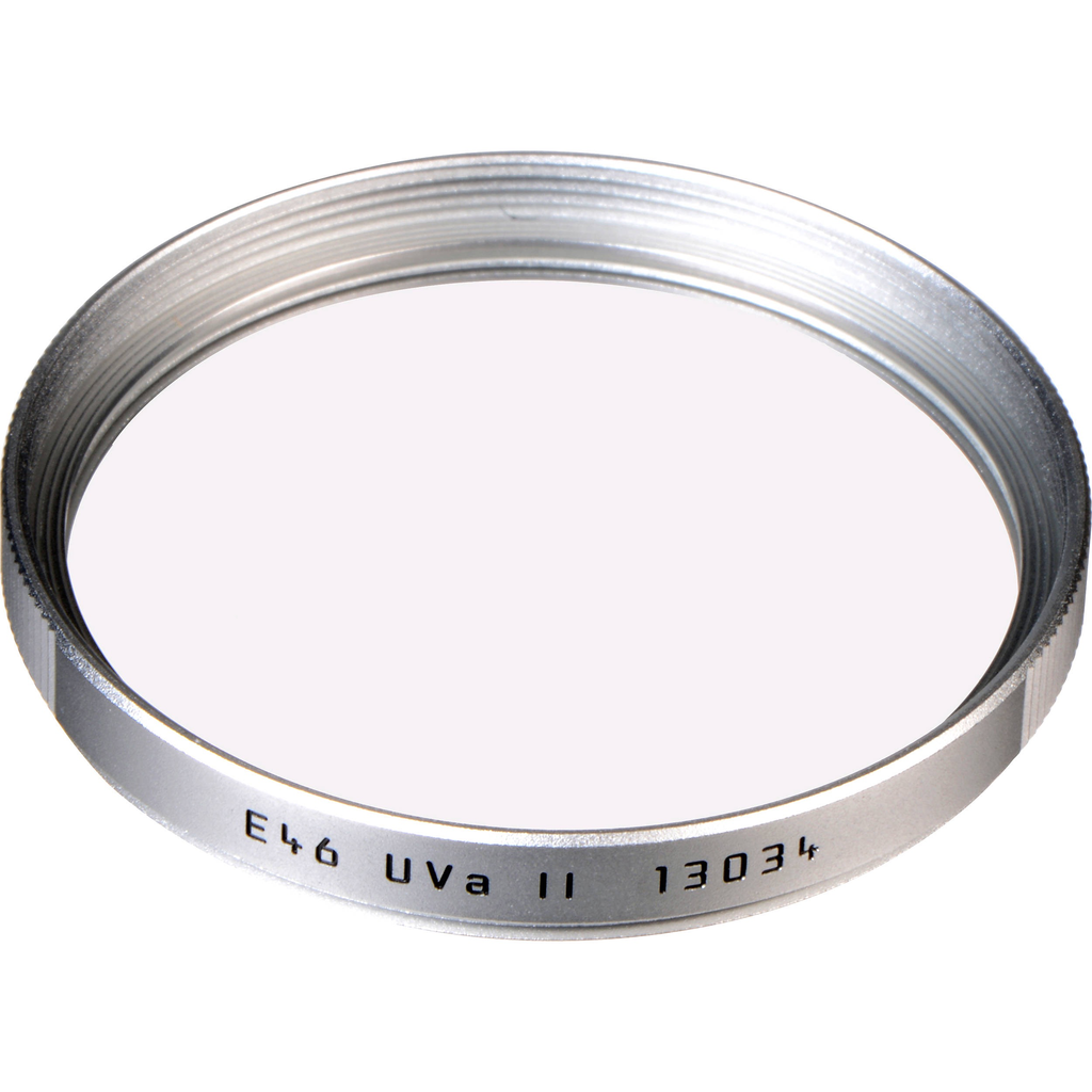 Leica E46 UVa II Filter (Silver) - Premium UV Protection Lens Filter for Leica Cameras - Ideal for Outdoor Photography & Travel