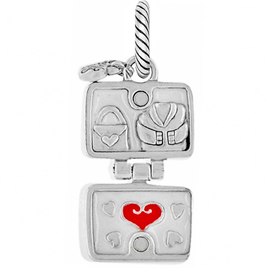 Bon Voyage Travel Charm - Elegant Good Luck Jewelry for Safe Journeys & Adventure | Perfect for Travelers, Backpackers & Wanderlust Gifts
