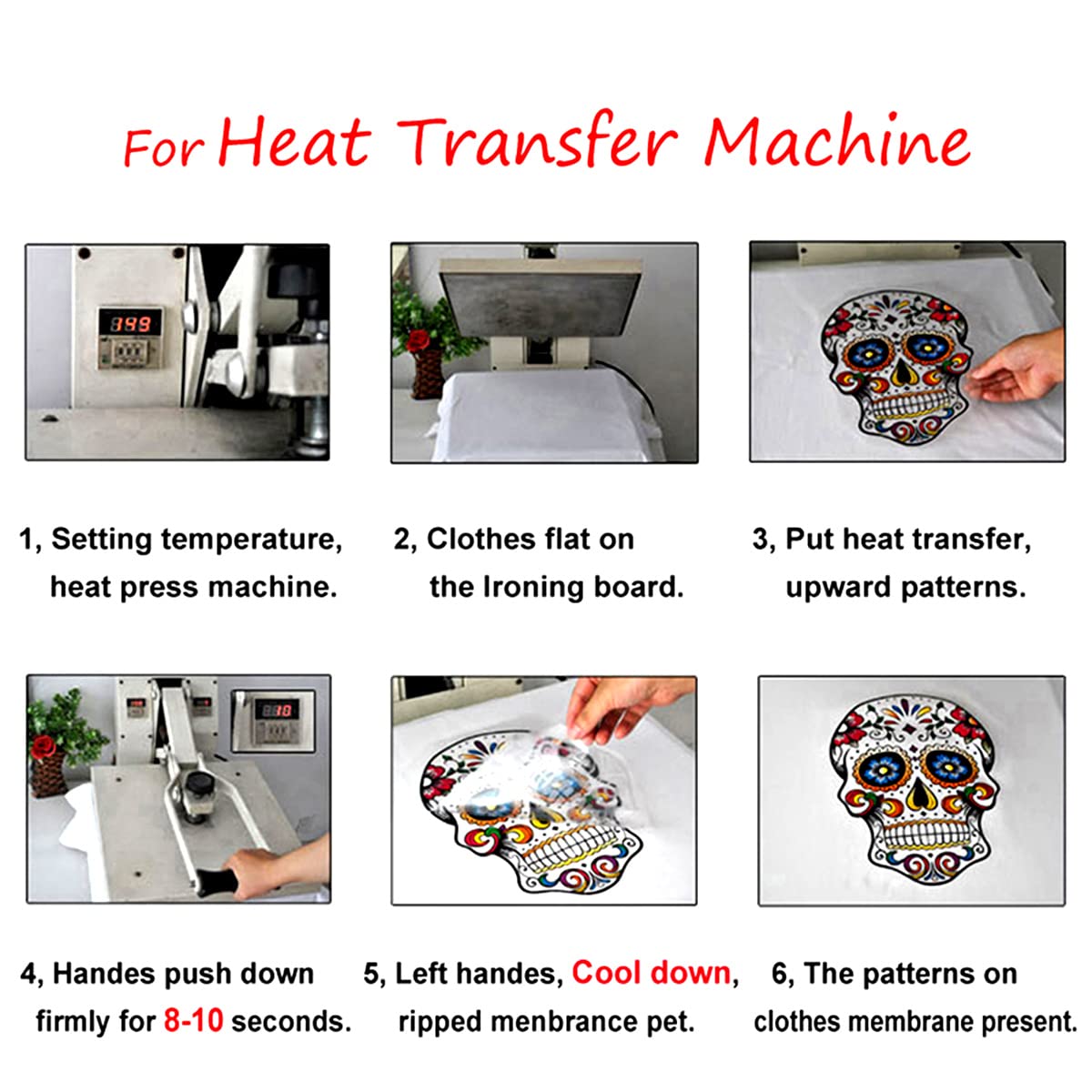 3 Sheets Juneteenth Heat Transfer Vinyl Stickers - Patriotic Iron On Decals for T-Shirts, Hats, Backpacks & Pillows - Perfect for Juneteenth Decorations, Independence Day & Memorial Day Celebrations