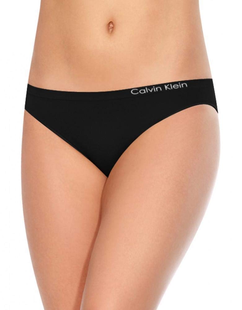 Calvin Klein Women's Pure Seamless Bikini Panties - Soft Stretch Underwear for Everyday Comfort | Perfect for Yoga, Lounge & Layering