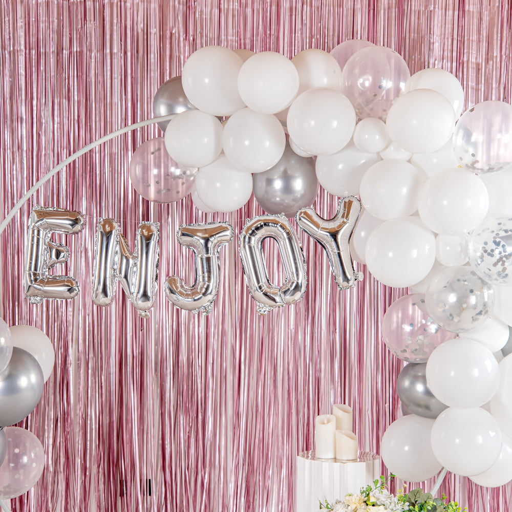 Balloonify Silver Mylar Letter J Balloon - 16 Inch Large Foil Alphabet Balloon for Birthday Parties, Baby Showers & Wedding Decorations - 1 Count Box