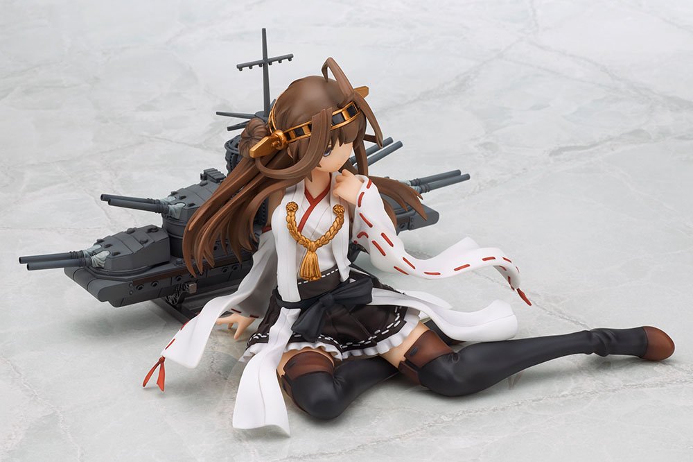 Kancolle: Kongo PVC Figure 1/8 Scale Anime Collectible - Perfect for Display, Gifts, and Anime Enthusiasts