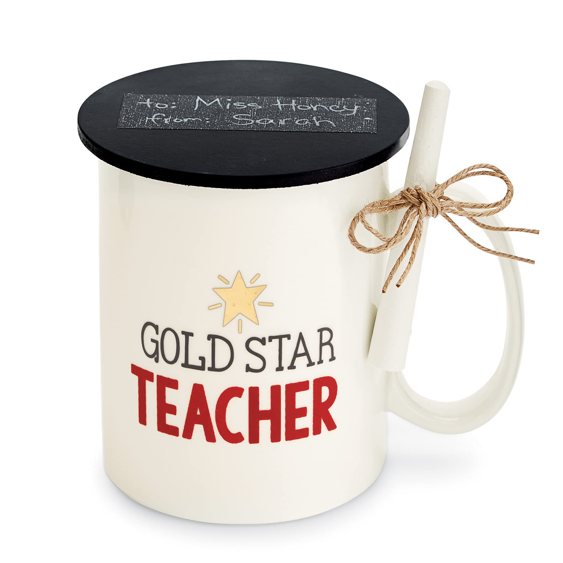 Gold Star Teacher Mug - Best Gift for Educators & Coffee Lovers
