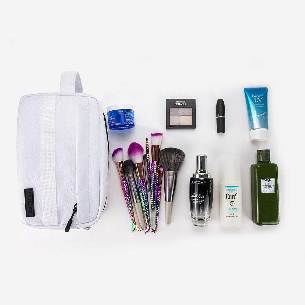 Waterproof Travel Toiletry Bag for Men & Women - Hanging Dopp Kit with Multiple Pockets - Perfect for Overnight Trips, Camping, Gym & Business Travel Accessories
