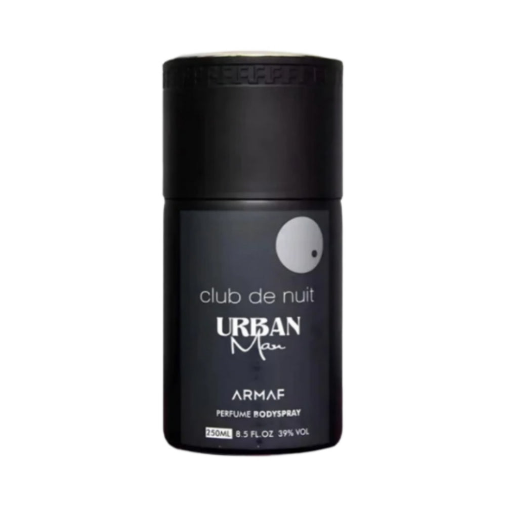 Club De Nuit Urban Body Spray for Men & Women - 250ml Long Lasting Fragrance - Fresh & Invigorating Scent for Daily Use, Gym, Work & Night Out