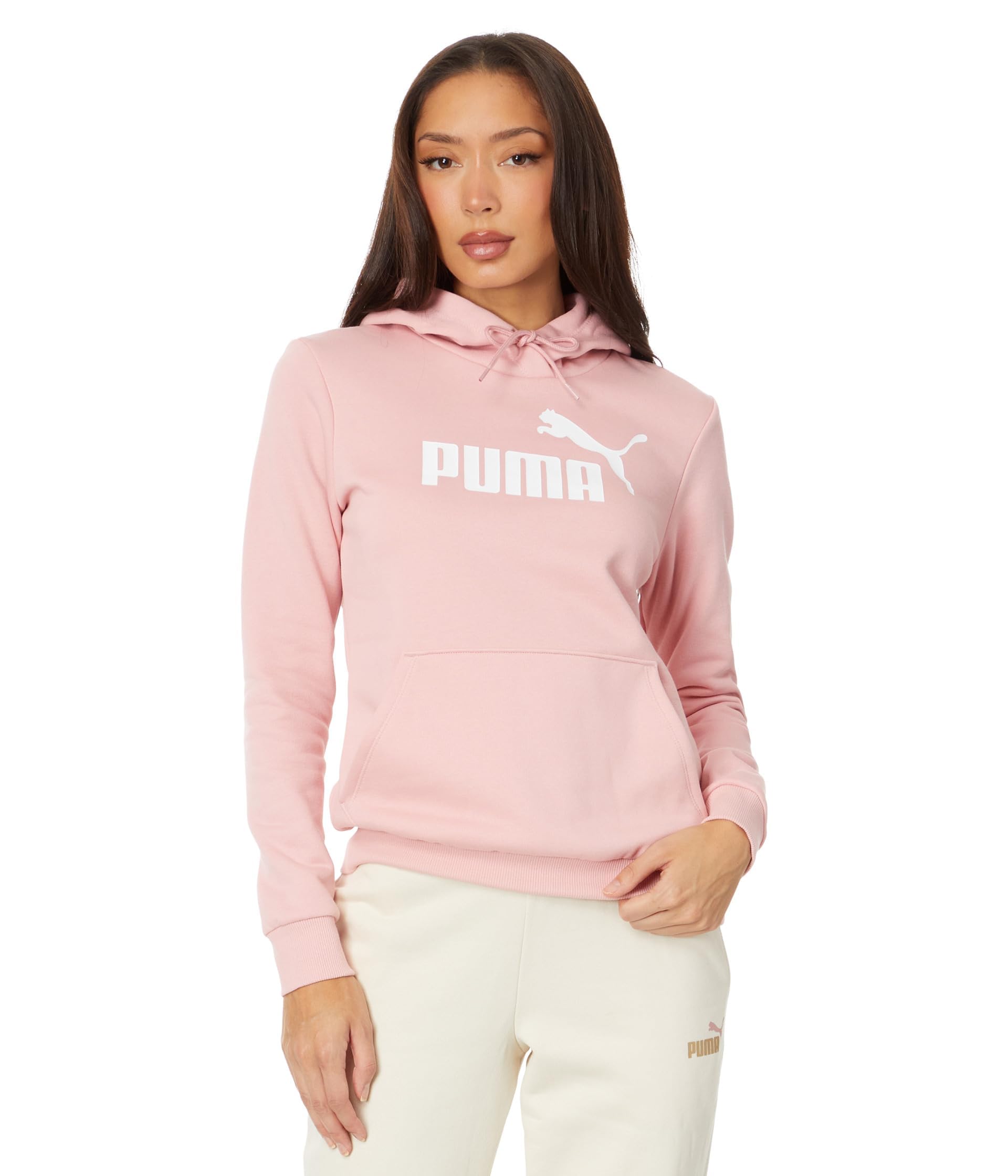 PUMA Women's Essentials Logo Fleece Hoodie - Soft Casual Pullover Sweatshirt for Lounge, Gym & Streetwear | Cozy Winter Fashion Outerwear