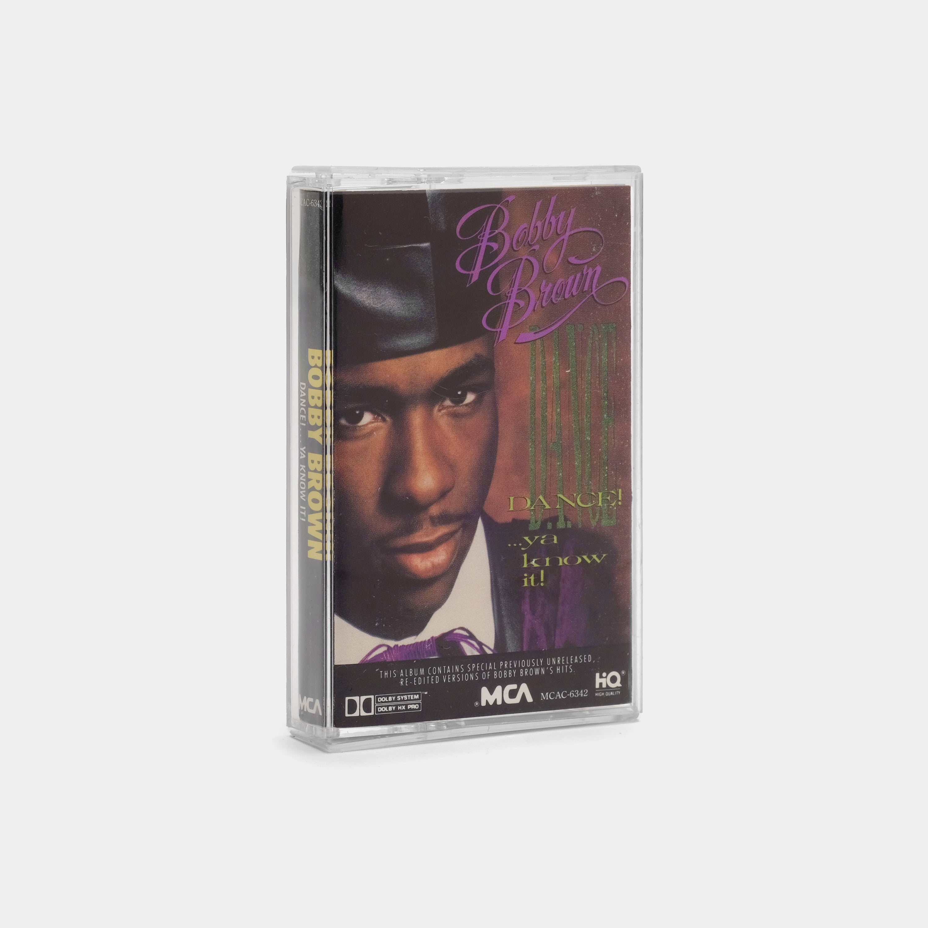Bobby Brown Dance!...Ya Know It! Cassette Tape - Vintage 90s Hip Hop Music for Collectors & Retro Dance Parties