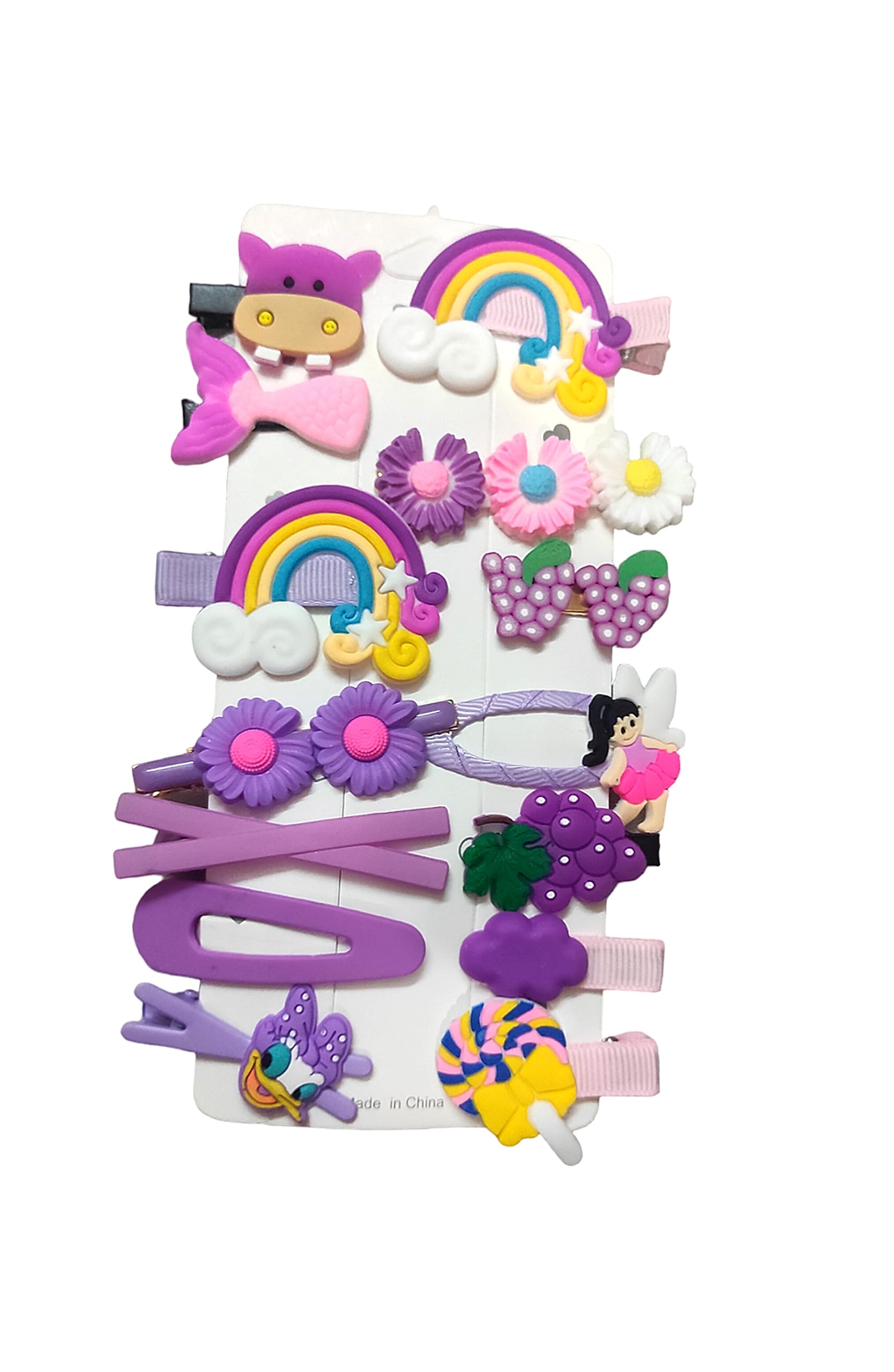 28 Pcs Unicorn Hair Clips Set for Girls - Cute Baby Hair Barrettes & Toddler Hair Accessories (Pink & Purple) - Perfect for Birthday Gifts, School, Parties & Daily Hair Styling