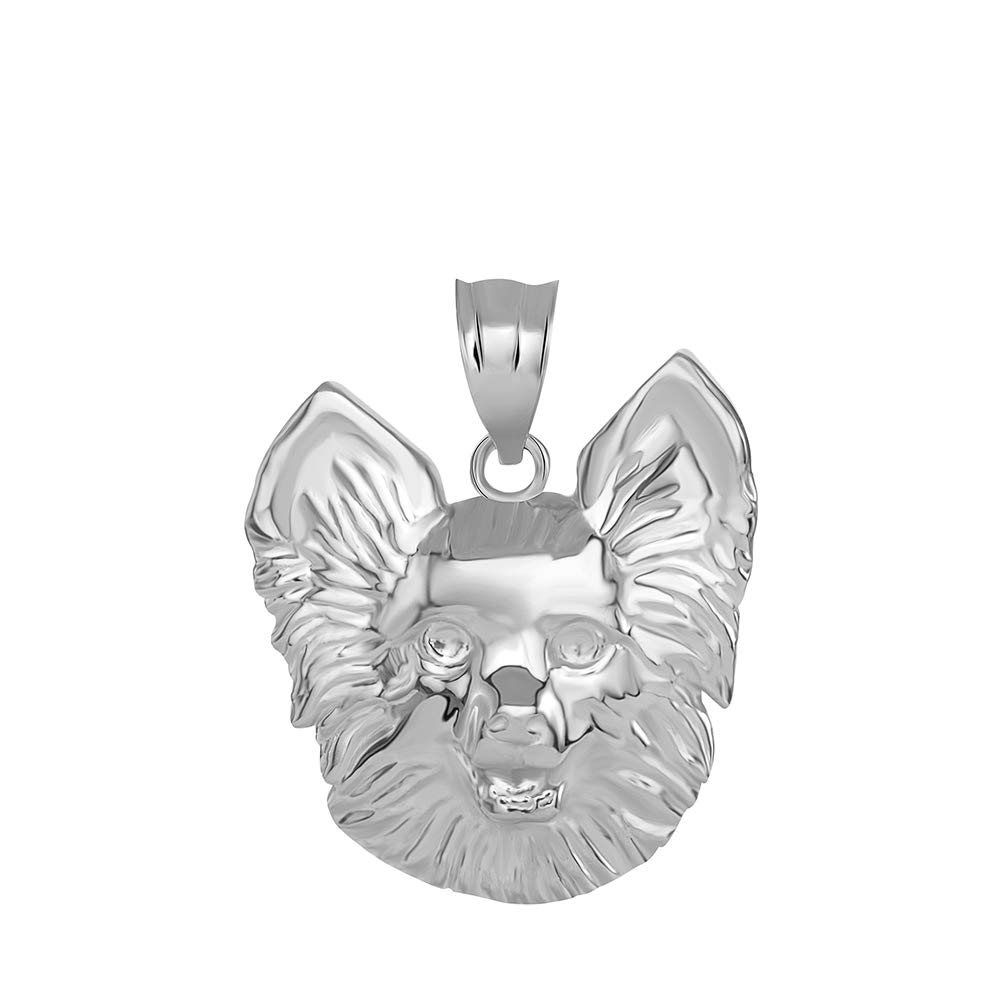 Cute Pomeranian Puppy Dog Face Charm Pendant - Animal Jewelry for Dog Lovers | Perfect Gift for Pet Owners & Dog-Themed Parties
