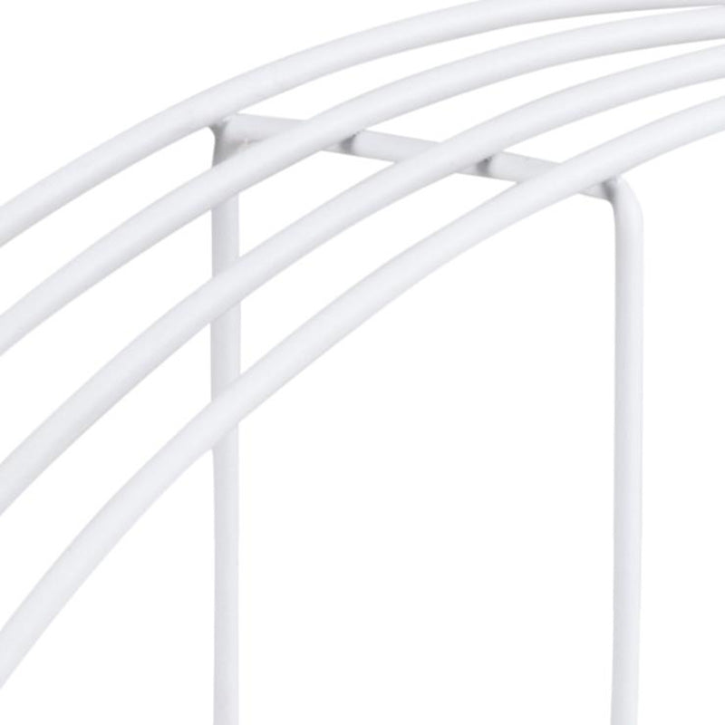 DAKRON White Display Unit - Stylish and Durable for Retail Stores, Boutiques, and Home Decor